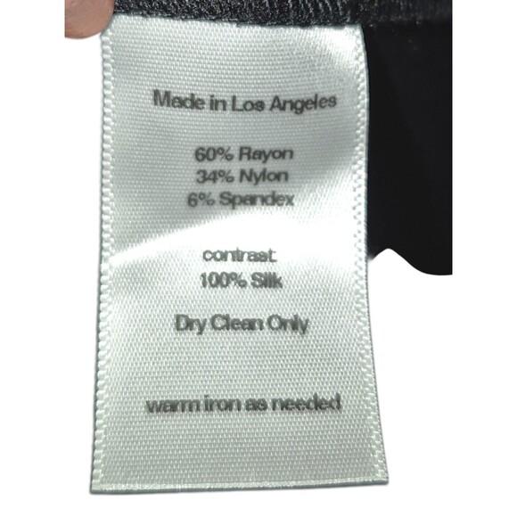 CHLOE COLETTE Bliss Wrap Mini Dress Vest black ruffle Size M Goth Luxe Styling - Picture 6 of 7